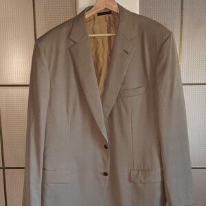 BRIONI Super 150 Wool Beige Men Single Breasted Blazer